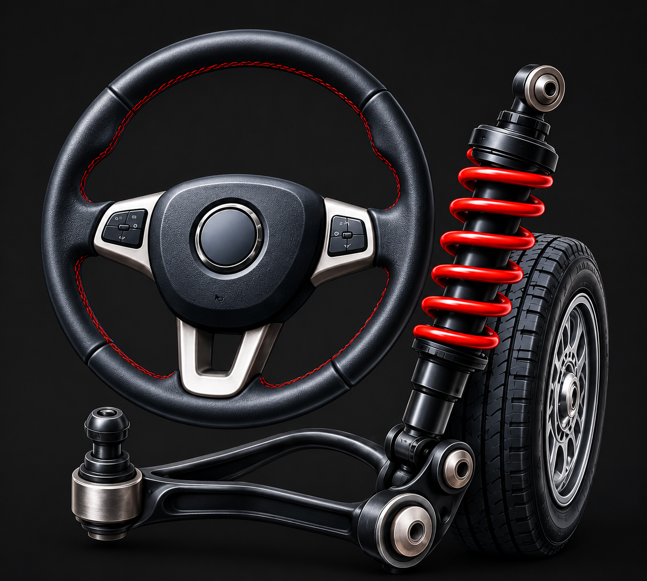 Heavy vehicle steering and suspension service